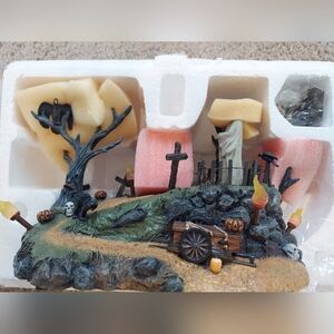 Universal Studios Monster Halloween Village "Burial Site" COA Included